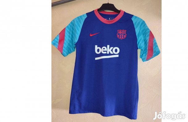 FC Barcelona eredeti Nike kék gyerek edzőmez (158-170)