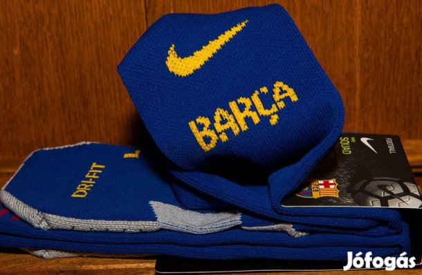 FC Barcelona eredeti Nike kék lábszárvédő (38-42, 42-46)