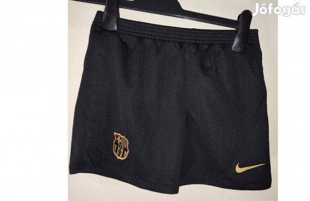 FC Barcelona eredeti fekete arany Nike gyerek nadrág (122-128)