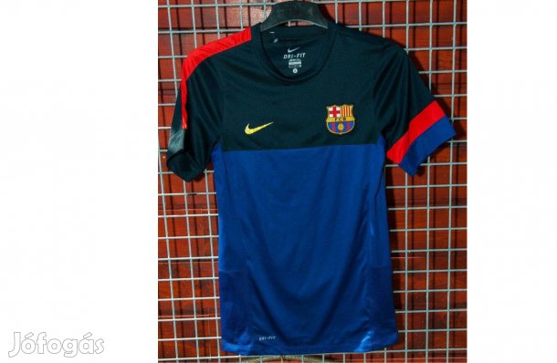 FC Barcelona eredeti kék Nike edzőmez (S)