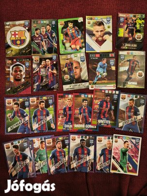 FC Barcelona focikártyák vegyes