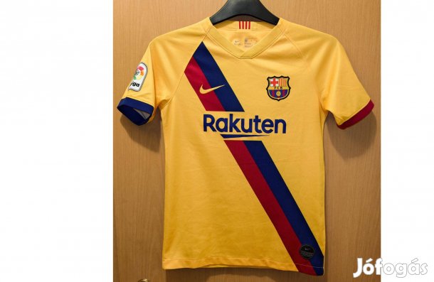 FC Barcelona sárga eredeti Nike gyerek mez (147-158)