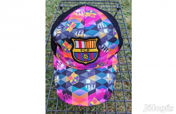 FC Barcelona szurkolói szines hálós baseball sapka