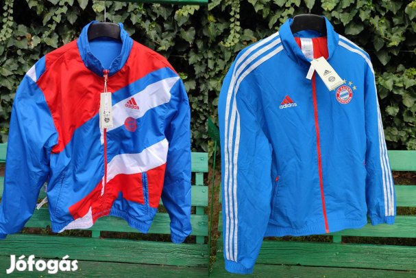 FC Bayern München eredeti dupla oldalú kifordítható adidas dzseki