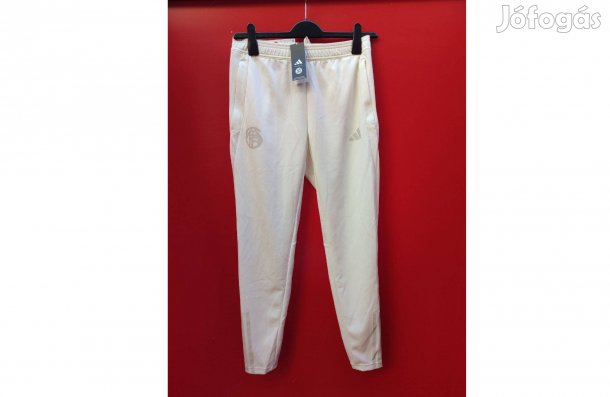 FC Bayern München eredeti fehér adidas hosszú nadrág (M)