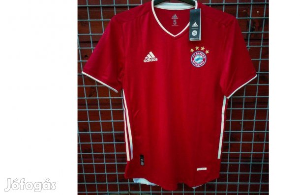 FC Bayern München eredeti piros adidas 2020-21 mez (10-es méret)