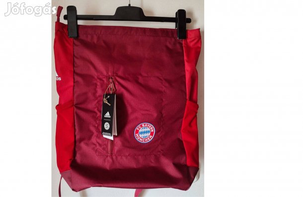FC Bayern München eredeti piros adidas címkés hátizsák