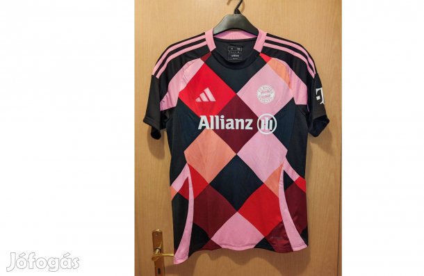 FC Bayern München fekete pink eredeti adidas 2024-25 mez