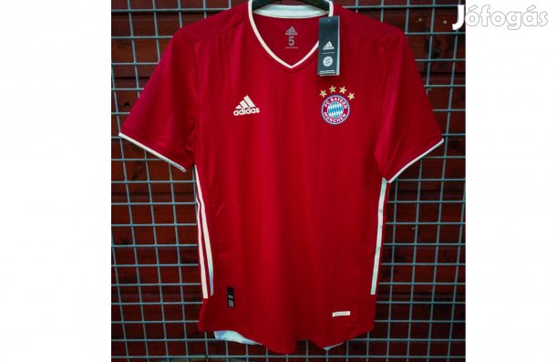 FC Bayern München piros eredeti adidas 2020-21 mez (10-es méret)