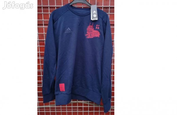 FC Bayern München sötétkék Chinese New Year eredeti adidas pulóver