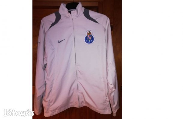 FC Porto eredeti Nike cipzáras szürke dzseki (L)