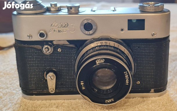 FED3 Szovjet fényképezőgép Gyűjtőknek!
