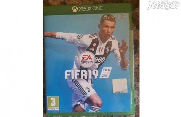 FIFA 19 - eredeti xbox/ONE játéklemez