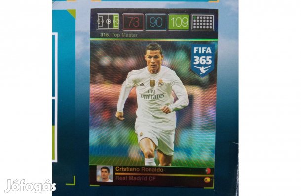 FIFA 365 2015 Cristiano Ronaldo (Real Madrid) Top Master kártya