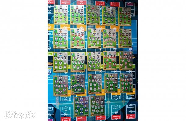 FIFA 365 2023 Adrenalyn Line-up teljes sor kártya