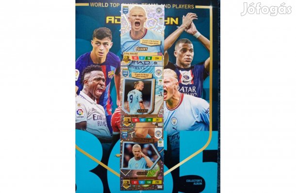 FIFA 365 2023 Haaland (Manchester City) Giant szett foci kártya