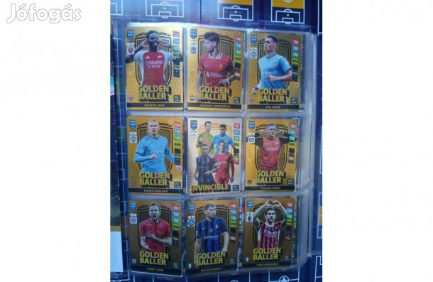 FIFA 365 2025 Adrenalyn Golden Baller Top Master kártya