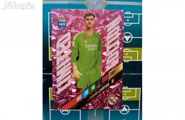 FIFA 365 Adrenalyn 2024 Thibaut Courtois XXL Limited Téli Akció