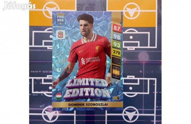 FIFA 365 Adrenalyn 2025 Szoboszlai Dominik Limited kártya