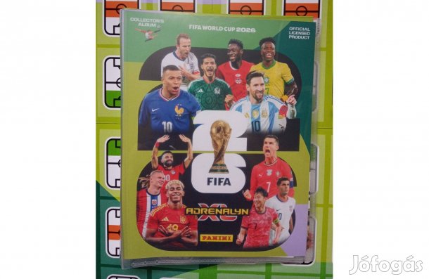 FIFA 365 World Cup 2026 Adrenalyn kártyagyűjtő album