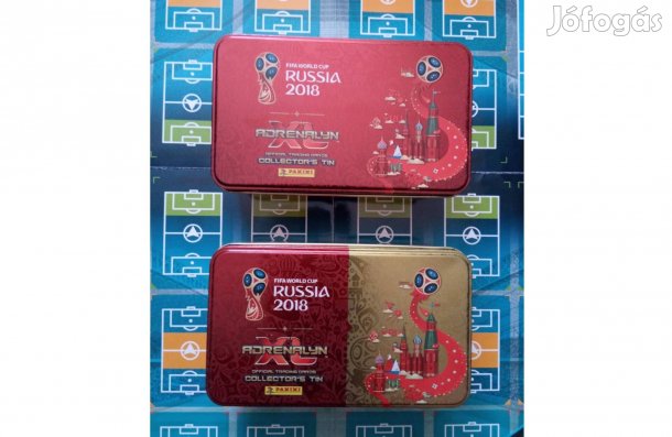 FIFA World Cup 2018 Gyűjtői Nagy Fémdoboz Tavaszi Akció
