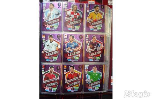 FIFA World Cup Qatar 2022 Adrenalyn Legend focis kártya