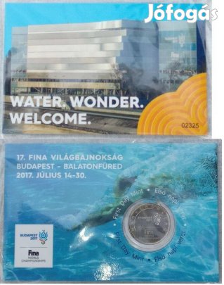 FINA 2017. július 14-30. Első napi veret bliszterben