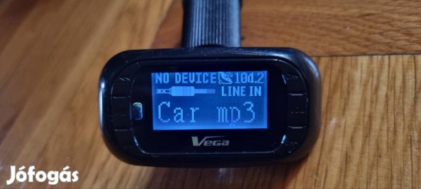 FM transzmitter usb és sd kártya csatlakozóval 