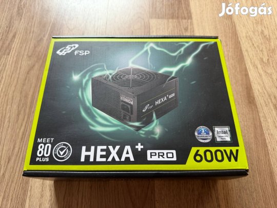 FSP Hexa+ Pro 600W 80+ tápegység Használt