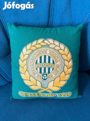 FTC Ferencváros Centenary 1999 fluoreszkálós díszpárna párna Székesfeh