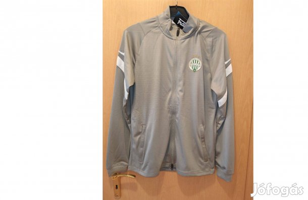 FTC Ferencvárosi TC eredeti Nike szürke cipzáras pulóver (M, 2XL)