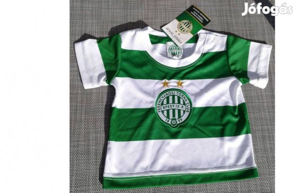 FTC Ferencvárosi TC eredeti, új, címkés zöld fehér baby mez