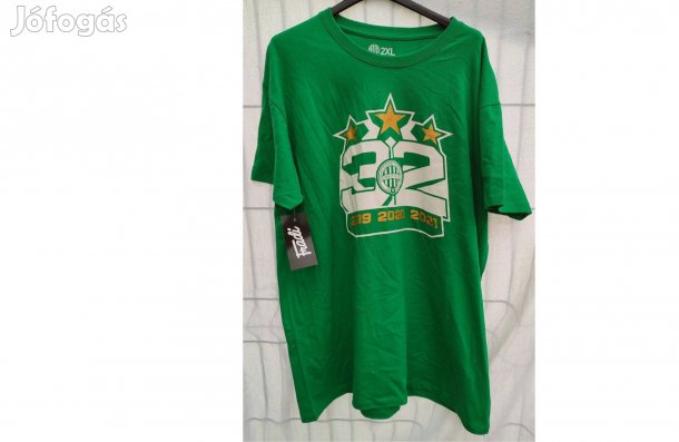 FTC Ferencvárosi zöld TC 32-es bajnoki póló (L)