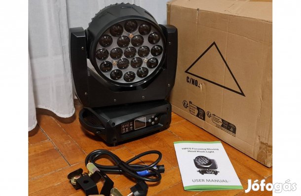 FTS LED Wash 19x15W Robotlámpa