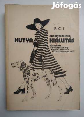 F.C.I Nemzetközi CACIB kutyakiállítás 1972