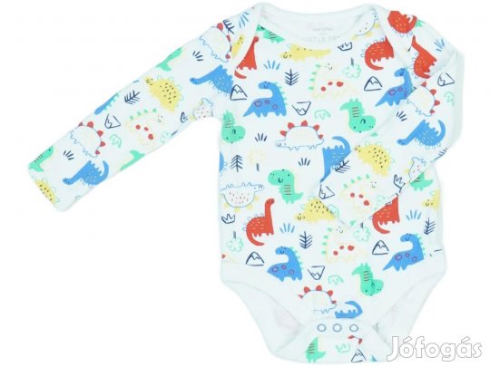F&F/Fred&Flo Új (címkés) Fiú Hosszú ujjú body (Méret: 80)