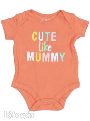 F&F/Fred&Flo Új (címkés) Lány Rövid ujjú / ujjatlan body (Méret: 68)