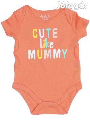 F&F/Fred&Flo Új (címkés) Lány Rövid ujjú / ujjatlan body (Méret: 80)