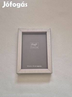 F&F Home ezüst színű képkeret vadonatúj esküvői dísz dekor