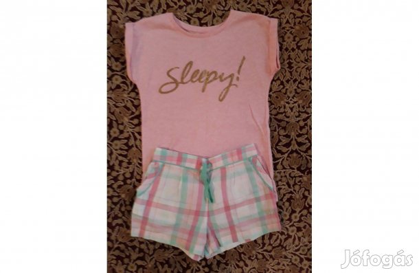 F&F Kislány pizsama, 7-8 év, Új