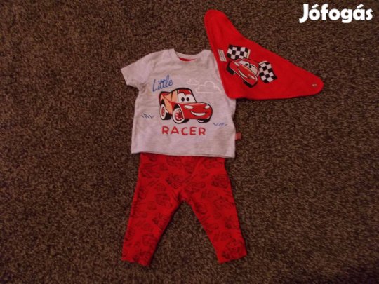 F&F autós baba ruha szett! 3-6 hó