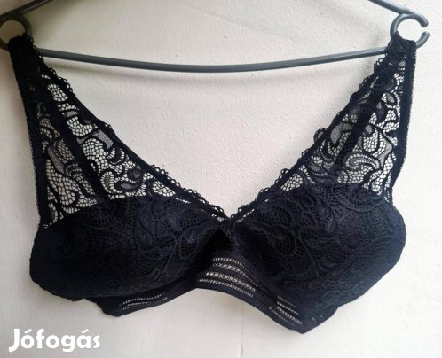 F&F fekete bralette melltartó 75C