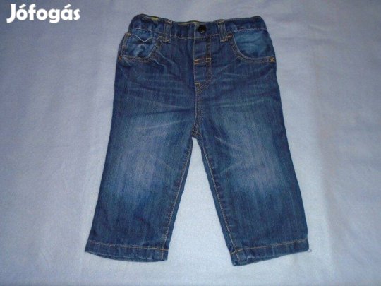 F&F kék farmernadrág 9-12 hó (méret 80)