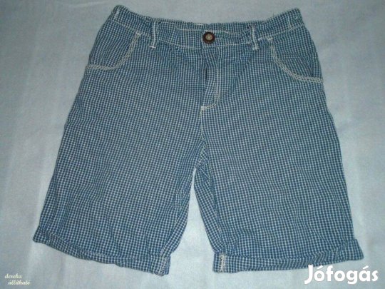 F&F kék színű rövidnadrág 9-10 évesre (méret 134 / 140)