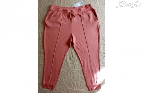 F&F lazac színű kényelmes szabadidős nadrág (Méret: UK22 / 50-es)