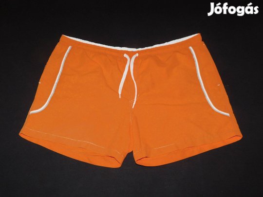 F&F narancssárga, gumis derekú rövidnadrág, strand nadrág 3XL-4XL