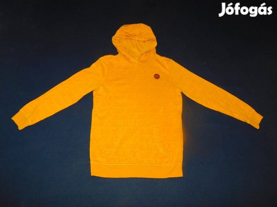 F&F narancssárga, kapucnis Gamer pulóver 146-152-es, 11-12 évesre