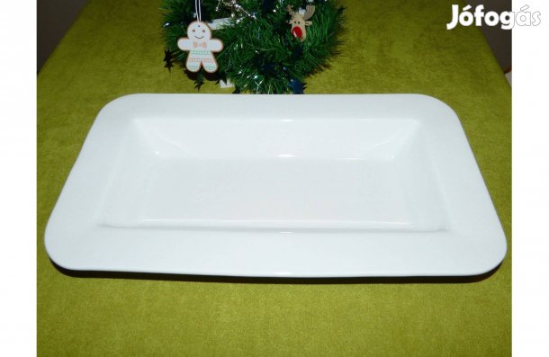 F&F négyszögletes tálaló tál 45x25 cm