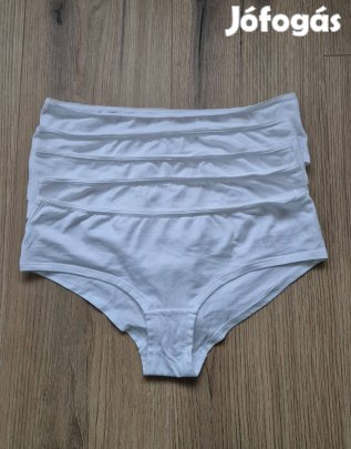 F&F női alsónemű bugyi szett fehér 5 db új A01