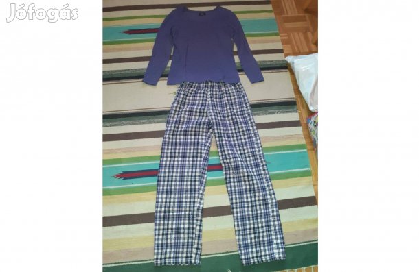 F&F női pamut pizsama együttes, XS méret